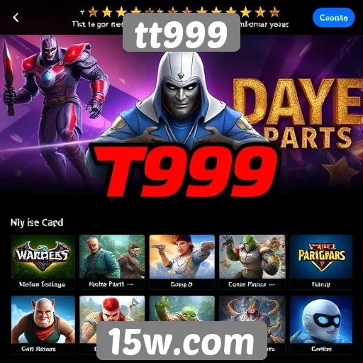 Desempenho de jogos populares no tt999